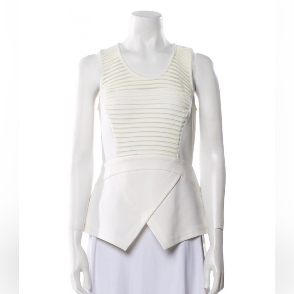 Yigal Azrouël Sculpted Nylon Tank